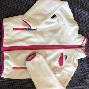 Kids Patagonia zip up fleece